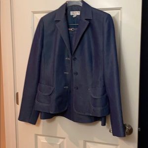 Blue Blazer and skirt set